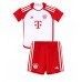Dječji Nogometni Dres Bayern Munich Dayot Upamecano #2 Domaci 2023-24 Kratak Rukav (+ Kratke hlače)